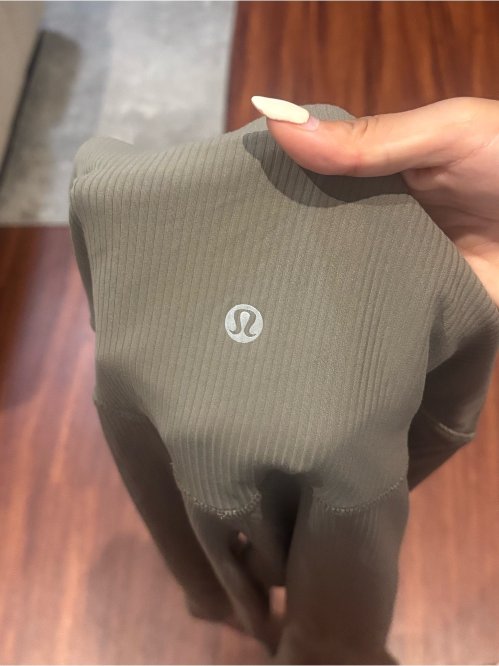 Lululemon Align High Rise Ribbed Mini Flared Leggings - Picture 4 of 4